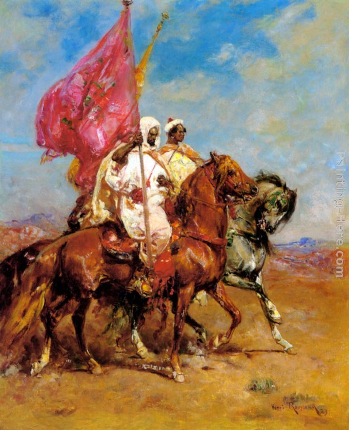 Henri Emilien Rousseau Two Chieftains